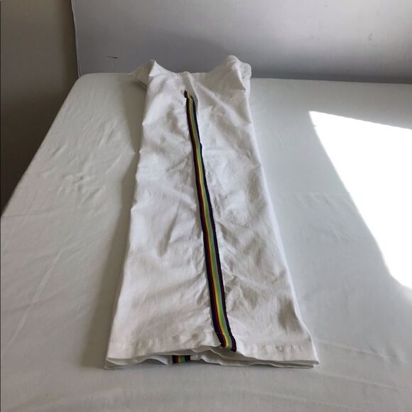 Rachel Roy White Kelly Wide Leg Trouser Pants Size 31 - Picture 13 of 16